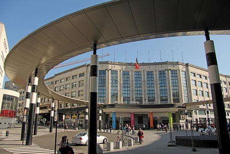 Центральный вокзал в Брюсселе